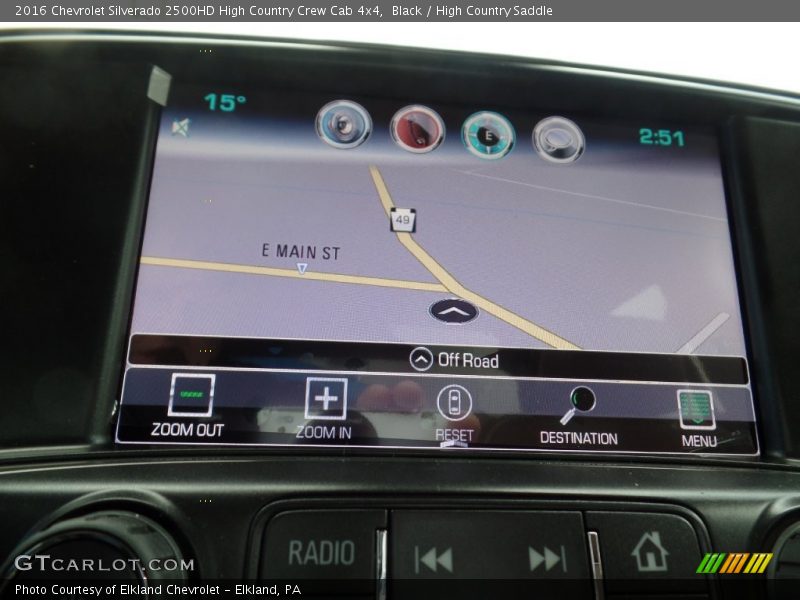 Black / High Country Saddle 2016 Chevrolet Silverado 2500HD High Country Crew Cab 4x4