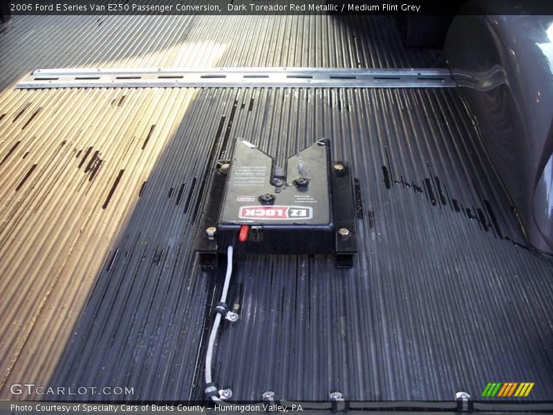 Dark Toreador Red Metallic / Medium Flint Grey 2006 Ford E Series Van E250 Passenger Conversion