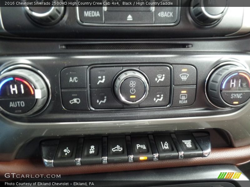 Black / High Country Saddle 2016 Chevrolet Silverado 2500HD High Country Crew Cab 4x4