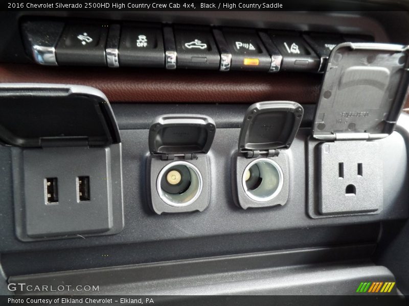Black / High Country Saddle 2016 Chevrolet Silverado 2500HD High Country Crew Cab 4x4