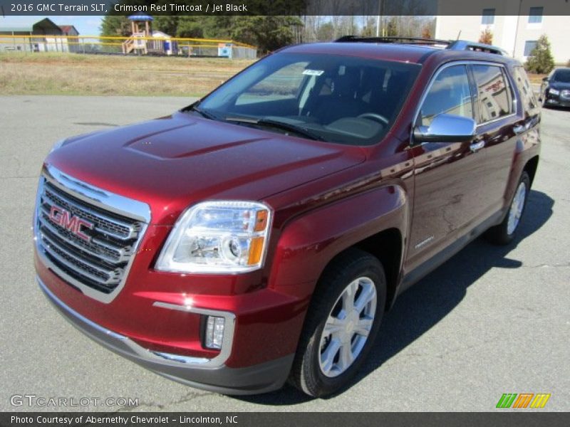 Crimson Red Tintcoat / Jet Black 2016 GMC Terrain SLT