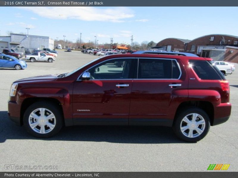 Crimson Red Tintcoat / Jet Black 2016 GMC Terrain SLT