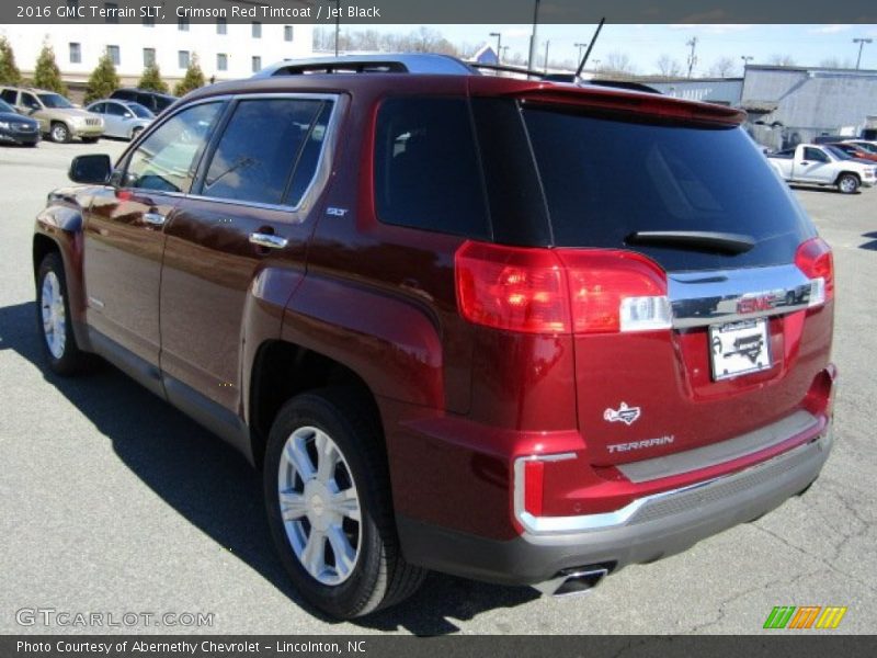 Crimson Red Tintcoat / Jet Black 2016 GMC Terrain SLT