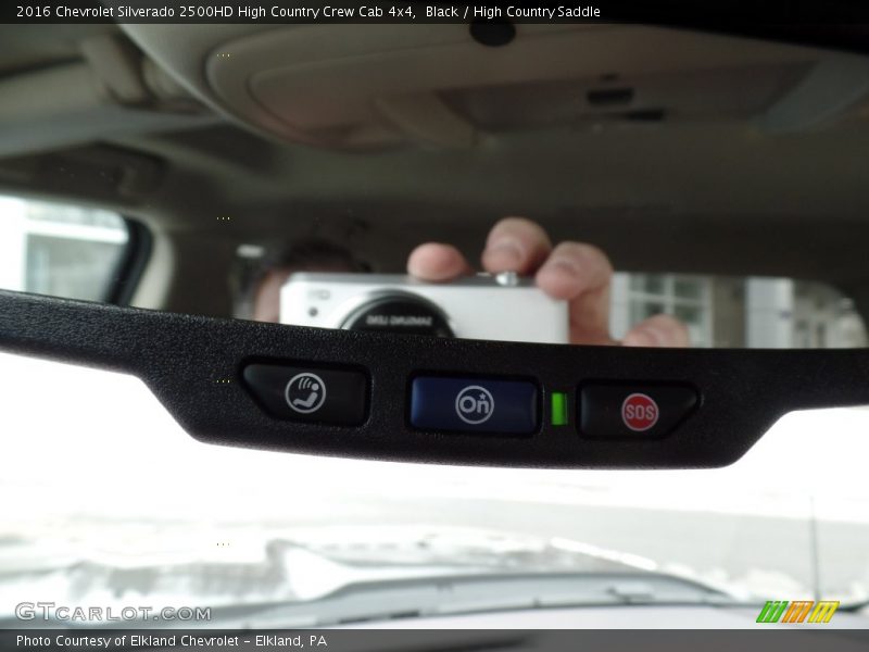 Black / High Country Saddle 2016 Chevrolet Silverado 2500HD High Country Crew Cab 4x4