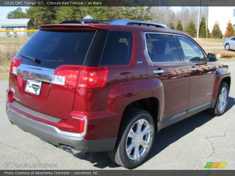 Crimson Red Tintcoat / Jet Black 2016 GMC Terrain SLT
