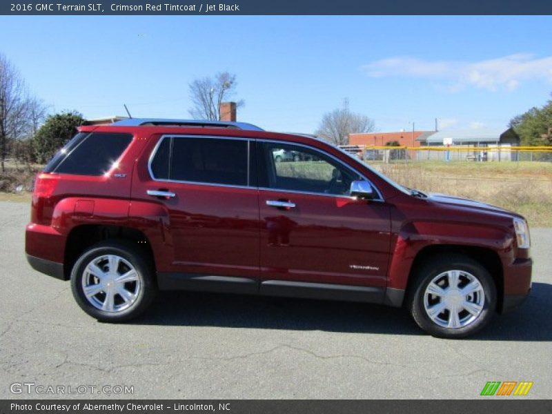Crimson Red Tintcoat / Jet Black 2016 GMC Terrain SLT