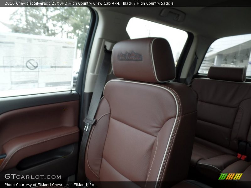 Black / High Country Saddle 2016 Chevrolet Silverado 2500HD High Country Crew Cab 4x4