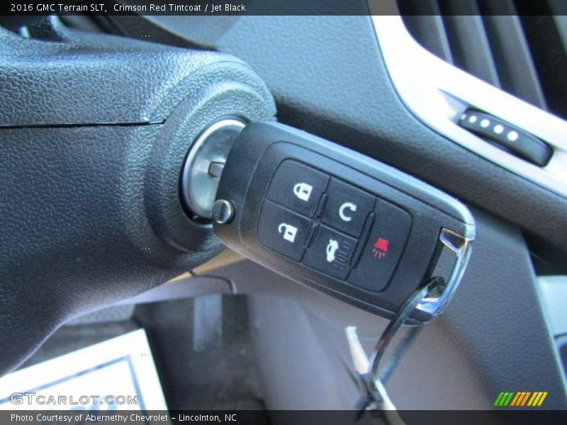 Crimson Red Tintcoat / Jet Black 2016 GMC Terrain SLT