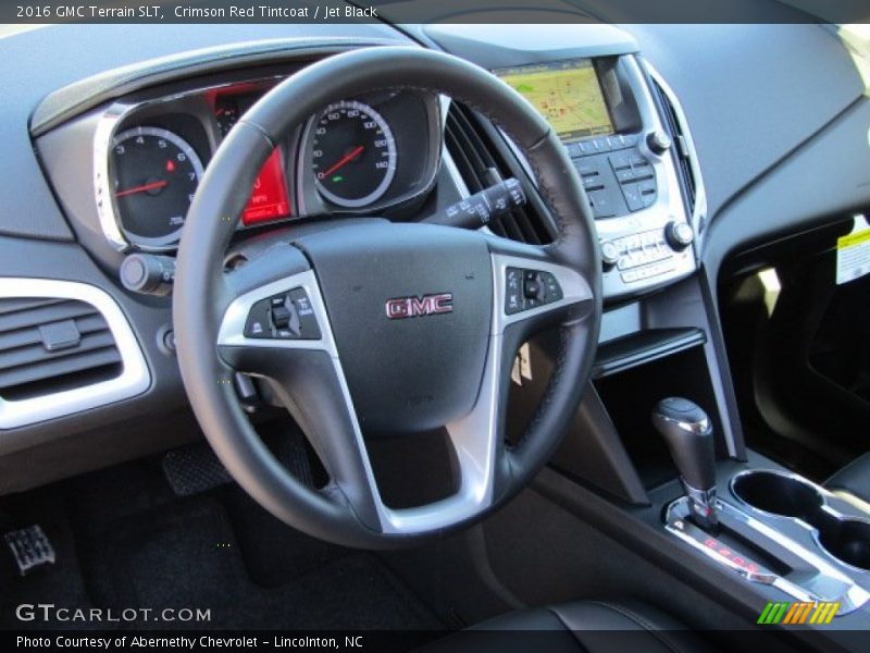 Crimson Red Tintcoat / Jet Black 2016 GMC Terrain SLT
