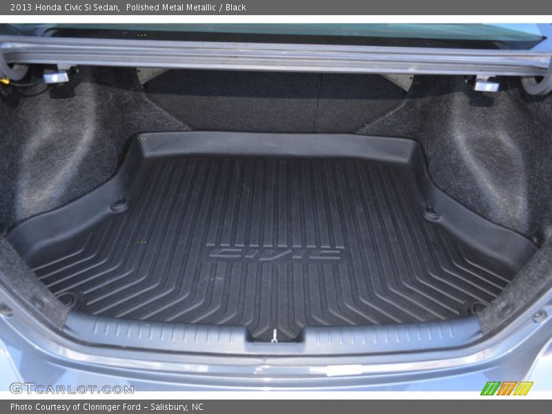 Polished Metal Metallic / Black 2013 Honda Civic Si Sedan