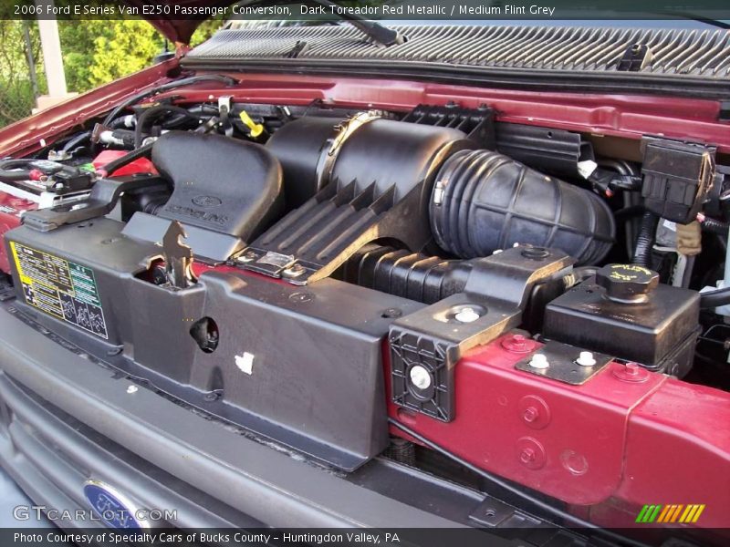 Dark Toreador Red Metallic / Medium Flint Grey 2006 Ford E Series Van E250 Passenger Conversion