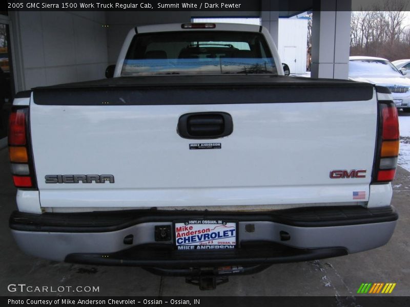 Summit White / Dark Pewter 2005 GMC Sierra 1500 Work Truck Regular Cab