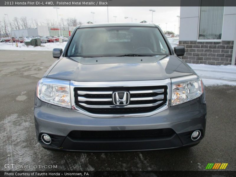 Polished Metal Metallic / Black 2013 Honda Pilot EX-L 4WD