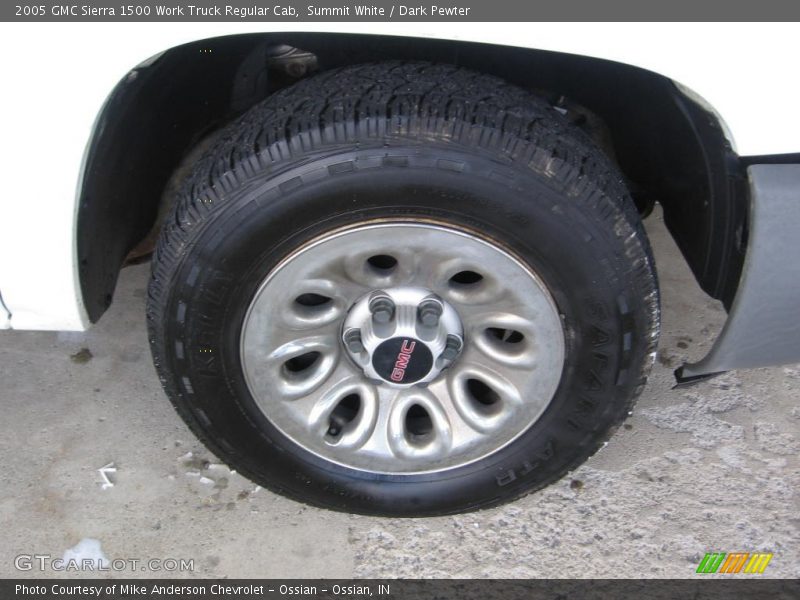 Summit White / Dark Pewter 2005 GMC Sierra 1500 Work Truck Regular Cab