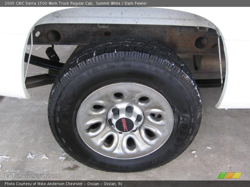 Summit White / Dark Pewter 2005 GMC Sierra 1500 Work Truck Regular Cab