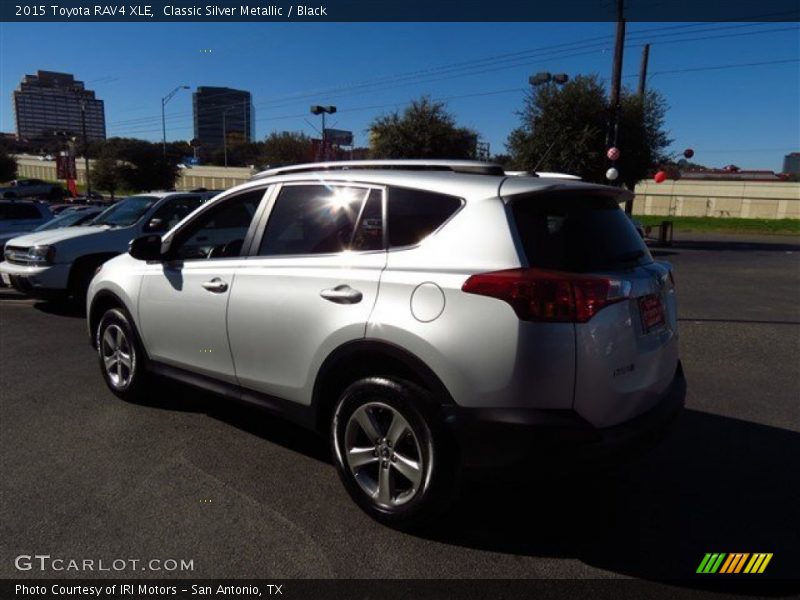 Classic Silver Metallic / Black 2015 Toyota RAV4 XLE