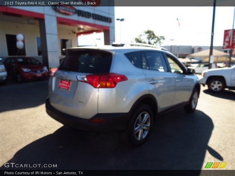 Classic Silver Metallic / Black 2015 Toyota RAV4 XLE