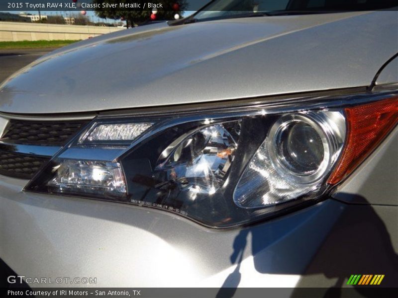Classic Silver Metallic / Black 2015 Toyota RAV4 XLE