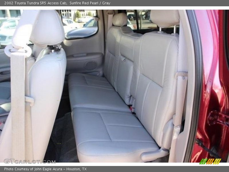 Sunfire Red Pearl / Gray 2002 Toyota Tundra SR5 Access Cab