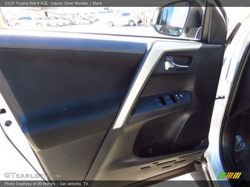 Classic Silver Metallic / Black 2015 Toyota RAV4 XLE