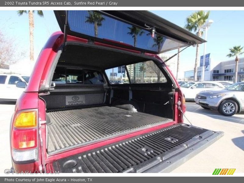 Sunfire Red Pearl / Gray 2002 Toyota Tundra SR5 Access Cab