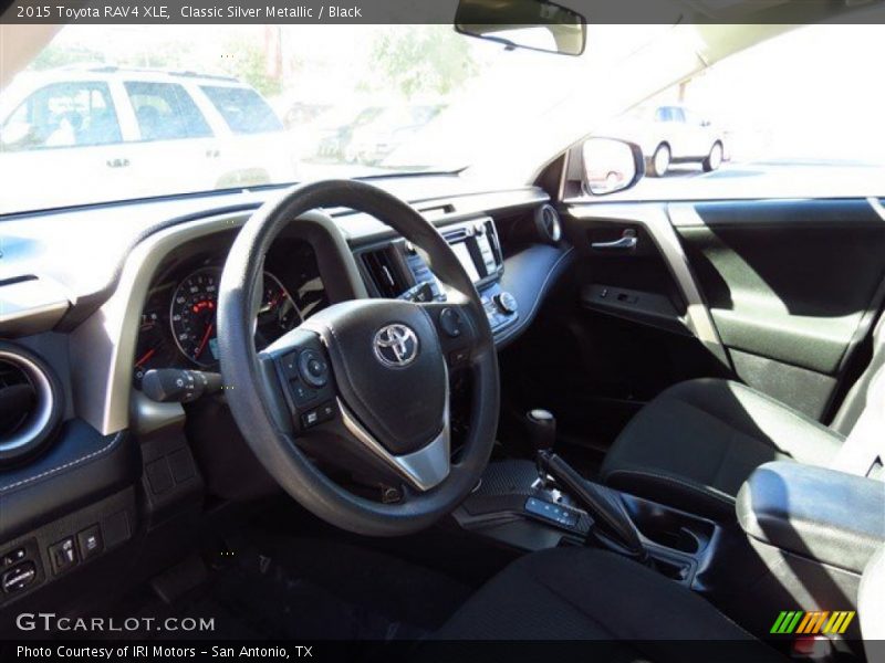 Classic Silver Metallic / Black 2015 Toyota RAV4 XLE