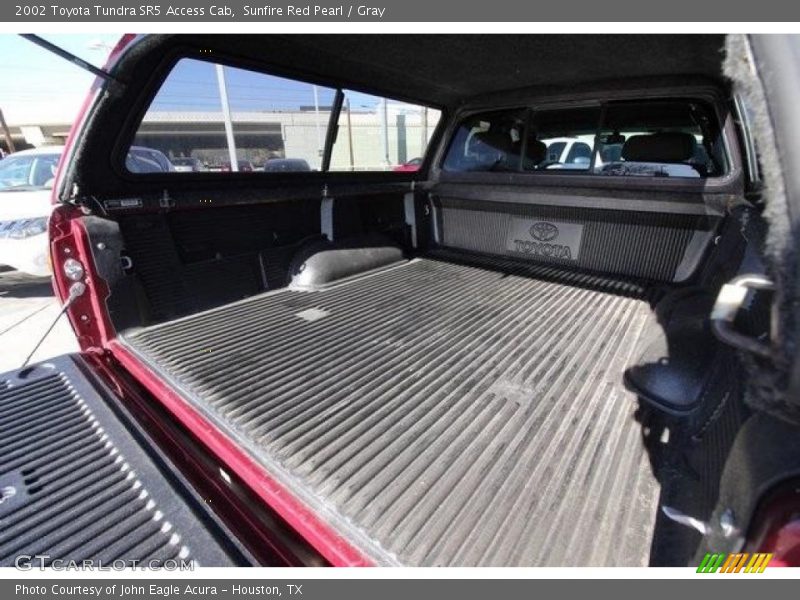 Sunfire Red Pearl / Gray 2002 Toyota Tundra SR5 Access Cab