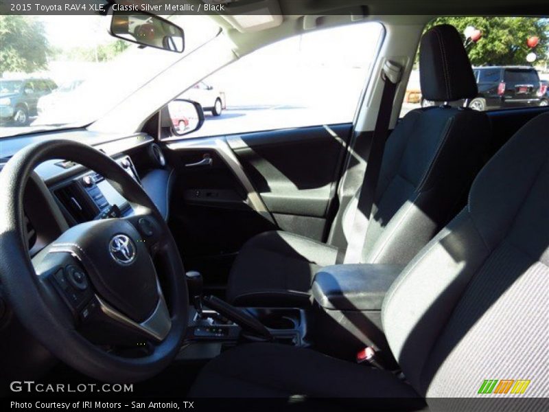 Classic Silver Metallic / Black 2015 Toyota RAV4 XLE