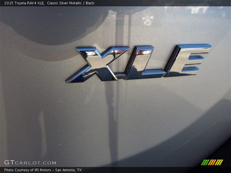 Classic Silver Metallic / Black 2015 Toyota RAV4 XLE