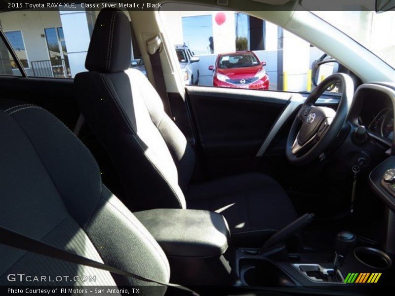 Classic Silver Metallic / Black 2015 Toyota RAV4 XLE