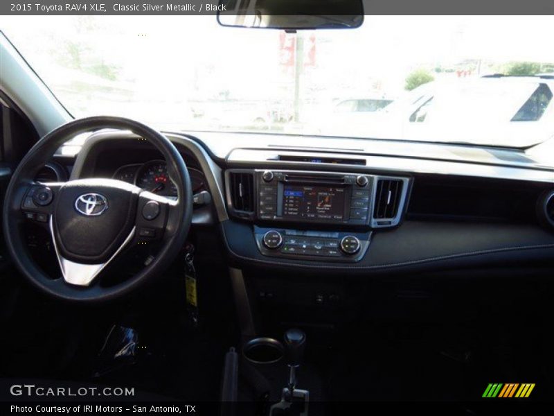 Classic Silver Metallic / Black 2015 Toyota RAV4 XLE