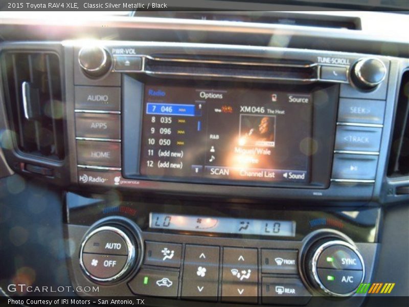 Classic Silver Metallic / Black 2015 Toyota RAV4 XLE