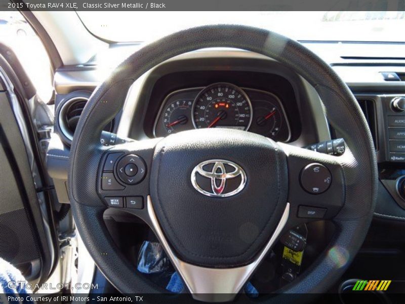 Classic Silver Metallic / Black 2015 Toyota RAV4 XLE