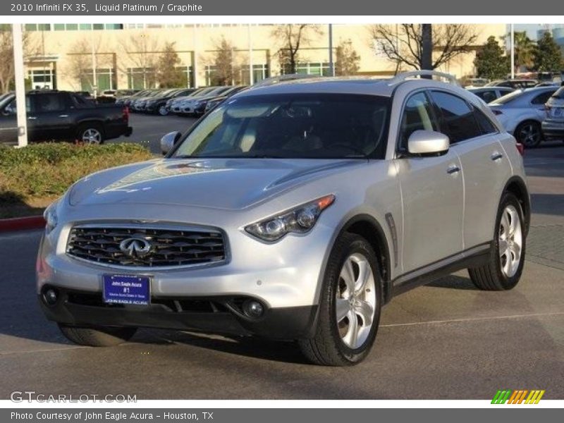 Liquid Platinum / Graphite 2010 Infiniti FX 35