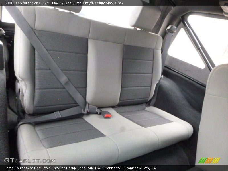 Black / Dark Slate Gray/Medium Slate Gray 2008 Jeep Wrangler X 4x4