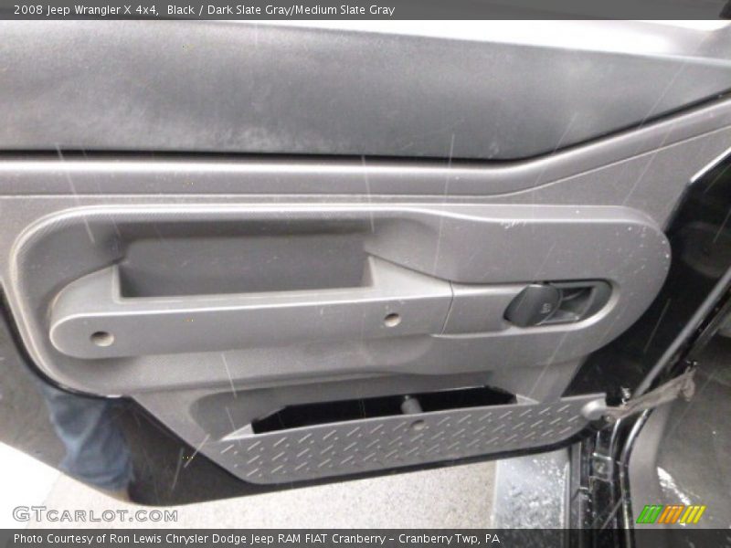 Black / Dark Slate Gray/Medium Slate Gray 2008 Jeep Wrangler X 4x4