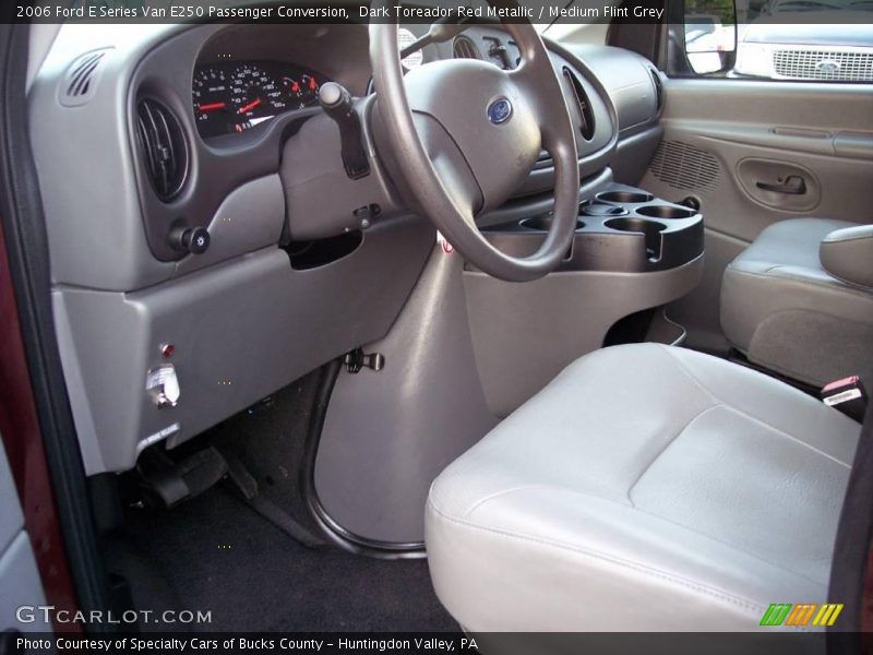 Dark Toreador Red Metallic / Medium Flint Grey 2006 Ford E Series Van E250 Passenger Conversion