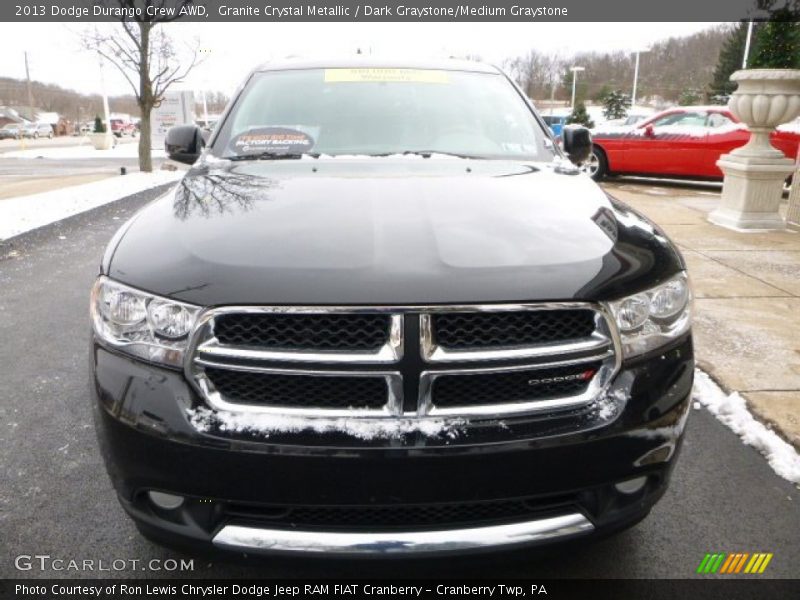 Granite Crystal Metallic / Dark Graystone/Medium Graystone 2013 Dodge Durango Crew AWD
