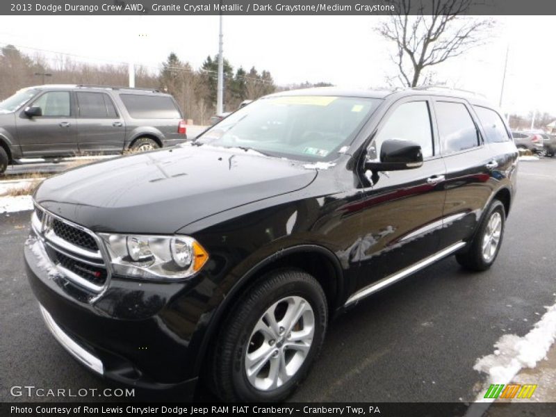 Granite Crystal Metallic / Dark Graystone/Medium Graystone 2013 Dodge Durango Crew AWD