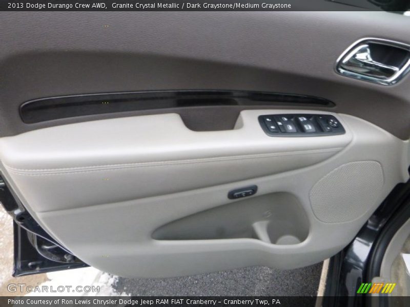 Granite Crystal Metallic / Dark Graystone/Medium Graystone 2013 Dodge Durango Crew AWD