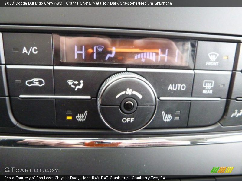 Granite Crystal Metallic / Dark Graystone/Medium Graystone 2013 Dodge Durango Crew AWD
