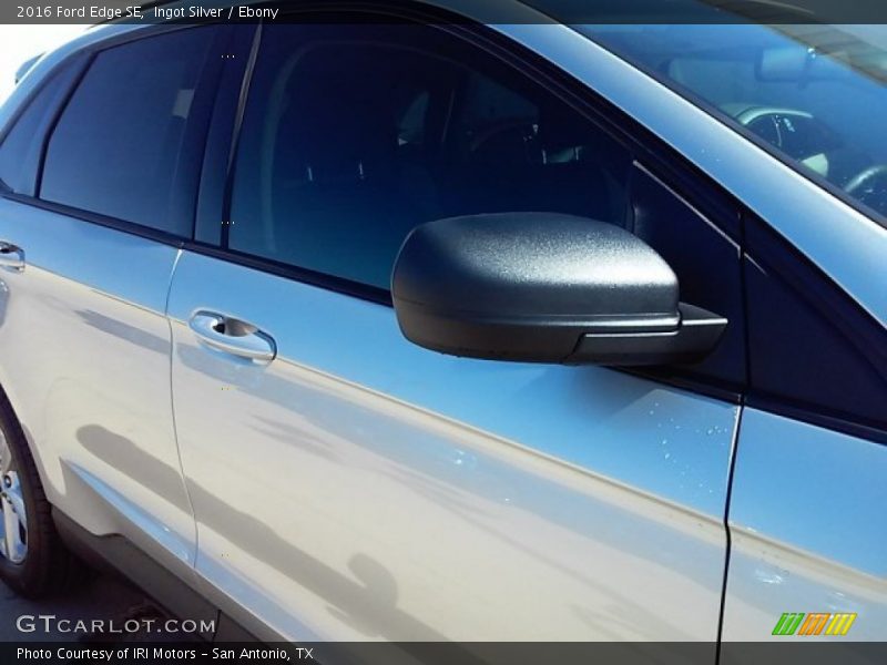 Ingot Silver / Ebony 2016 Ford Edge SE