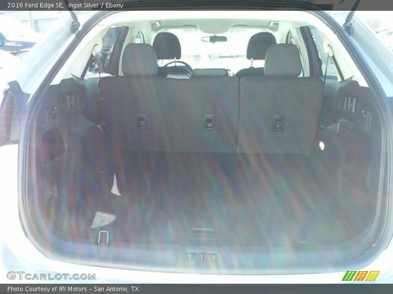 Ingot Silver / Ebony 2016 Ford Edge SE