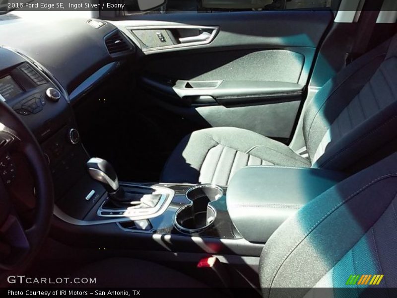 Ingot Silver / Ebony 2016 Ford Edge SE