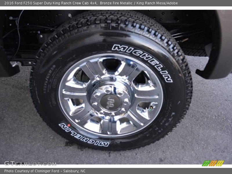 Bronze Fire Metallic / King Ranch Mesa/Adobe 2016 Ford F250 Super Duty King Ranch Crew Cab 4x4