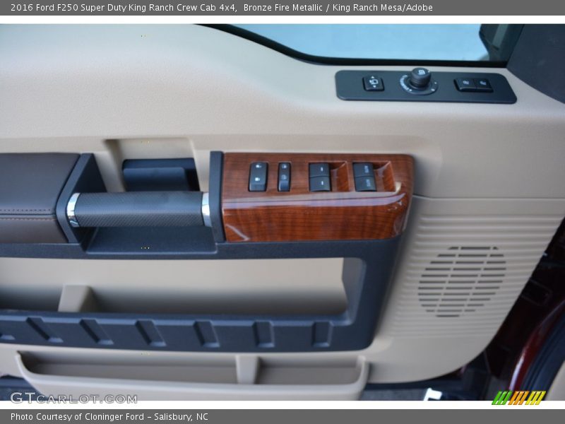 Bronze Fire Metallic / King Ranch Mesa/Adobe 2016 Ford F250 Super Duty King Ranch Crew Cab 4x4