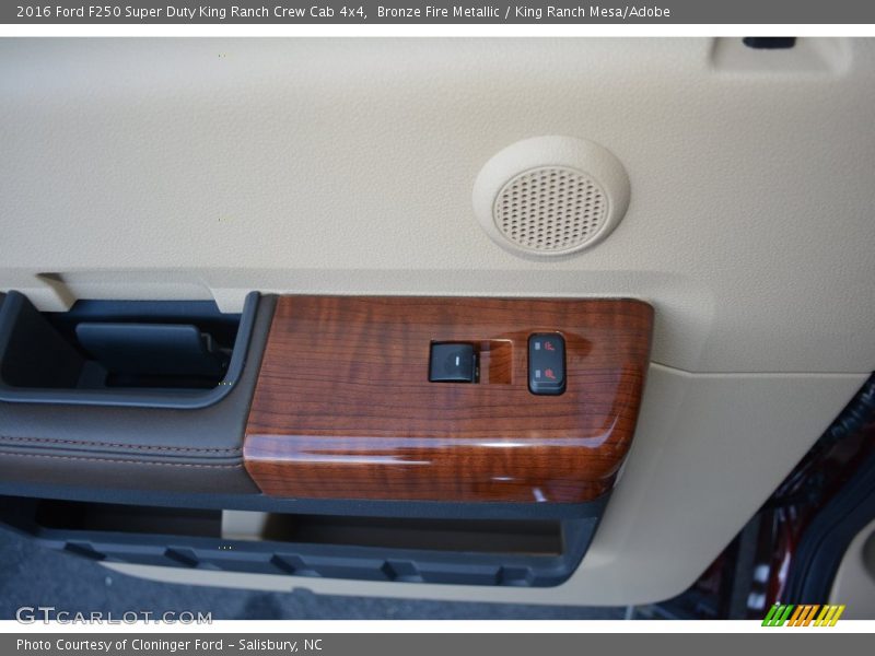 Bronze Fire Metallic / King Ranch Mesa/Adobe 2016 Ford F250 Super Duty King Ranch Crew Cab 4x4