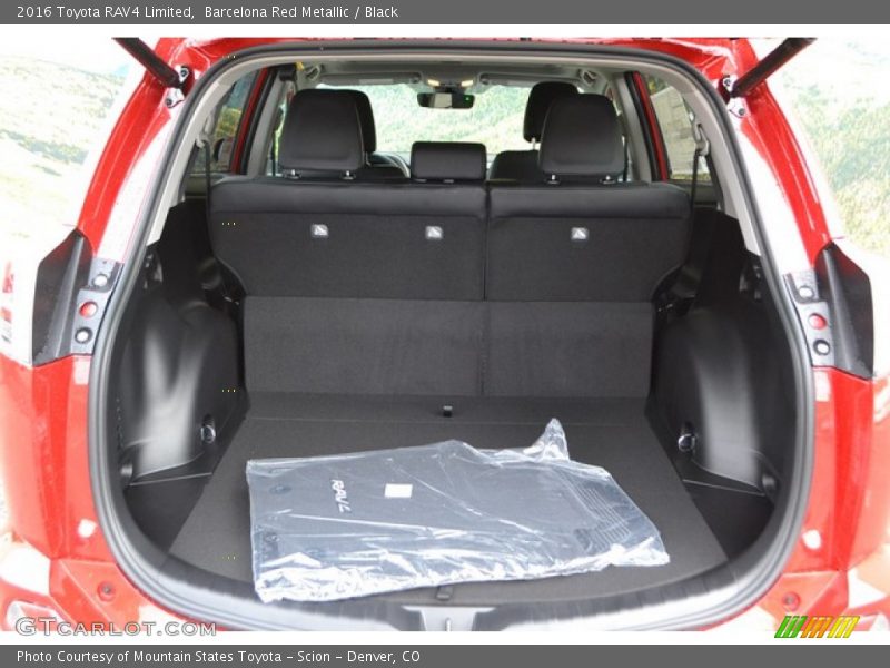 Barcelona Red Metallic / Black 2016 Toyota RAV4 Limited