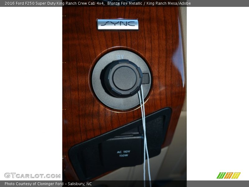 Bronze Fire Metallic / King Ranch Mesa/Adobe 2016 Ford F250 Super Duty King Ranch Crew Cab 4x4
