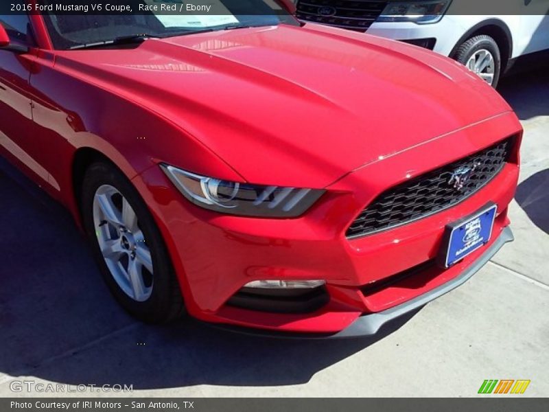 Race Red / Ebony 2016 Ford Mustang V6 Coupe